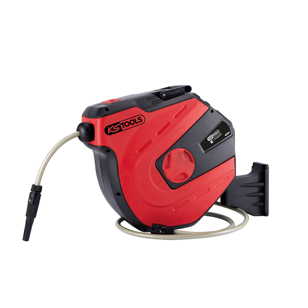 Enrouleur de tuyau d'arrosage mural - 20m KS TOOLS - 150.4227