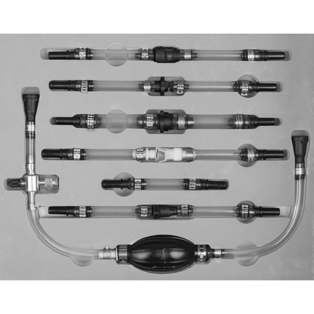 Coffret d'amorçage et de purge pour moteur diesel 7 pièces KS TOOLS - 150.9030