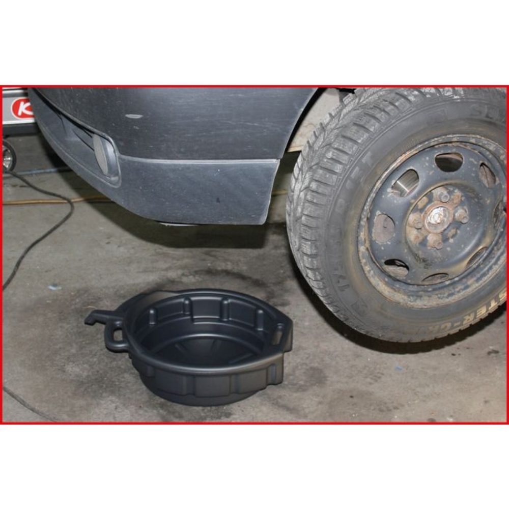 Bac de récupération en matière plastique pour huiles 17 L KS TOOLS - 150.9360