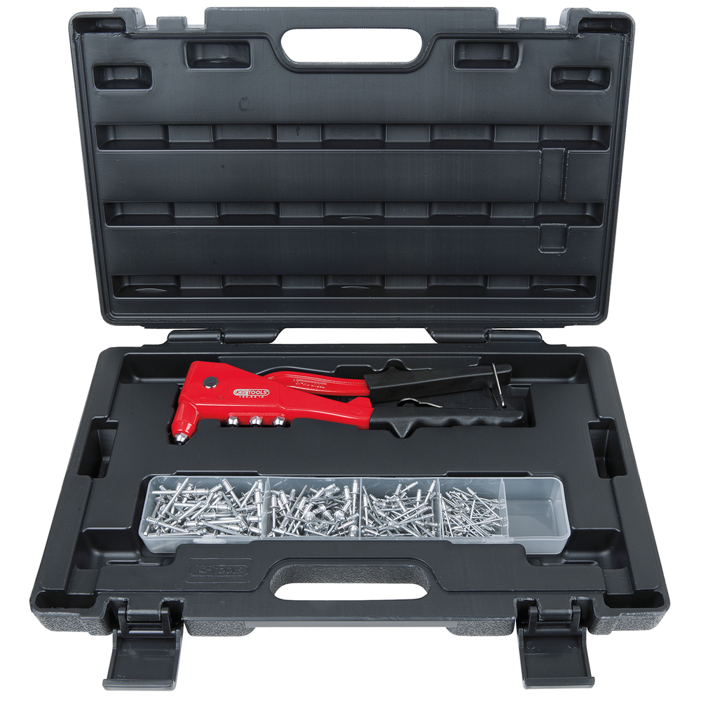 Coffret de pince à rivets + rivets KS TOOLS - 150.9520