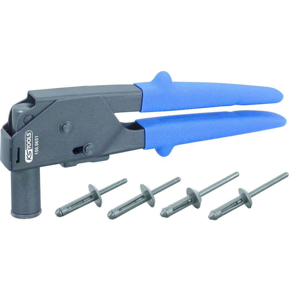 Pince à riveter avec rivets KS TOOLS - 150.9650