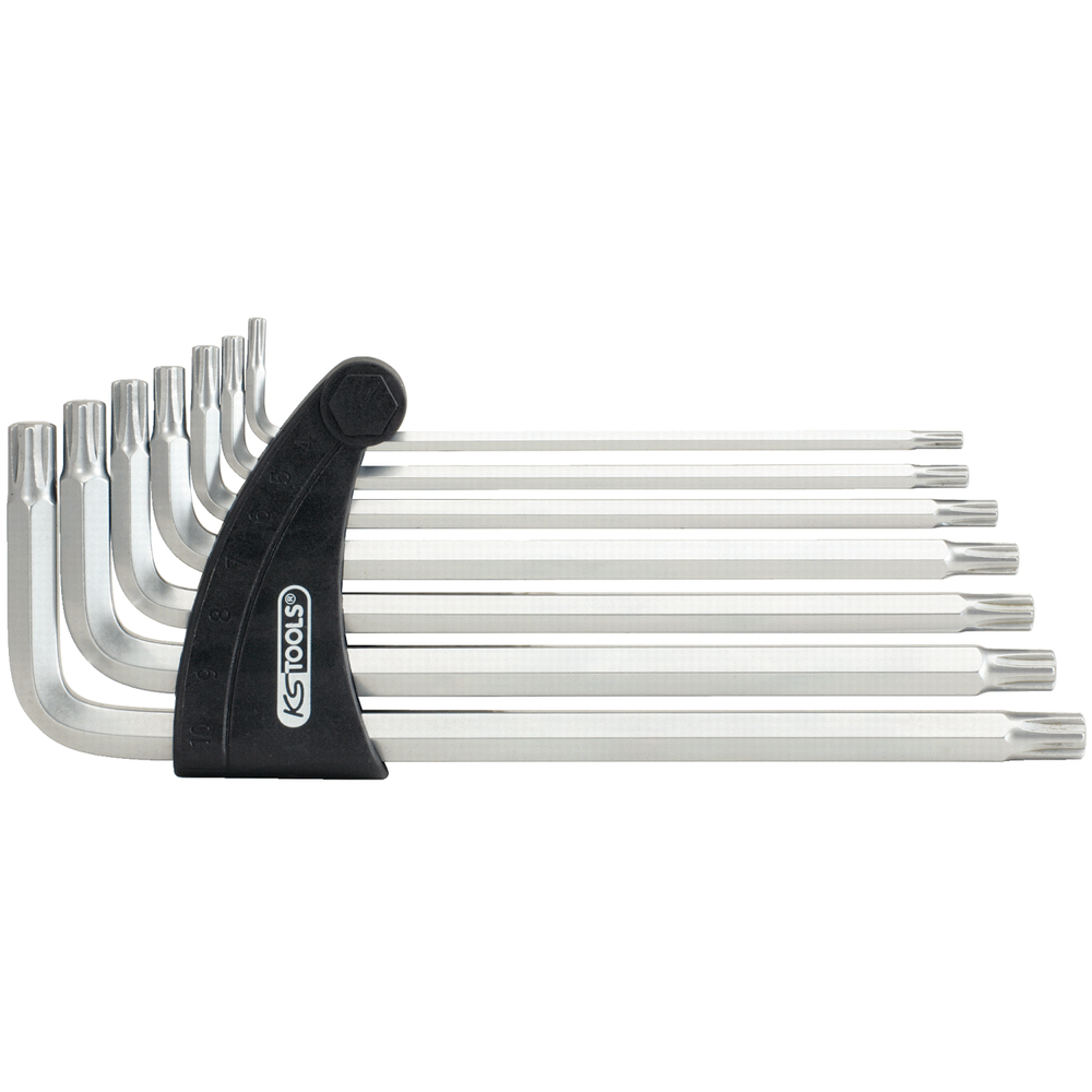 Jeu de 7 clés mâles RIBE extra-longues M4 à M10 KS TOOLS - 151.2450