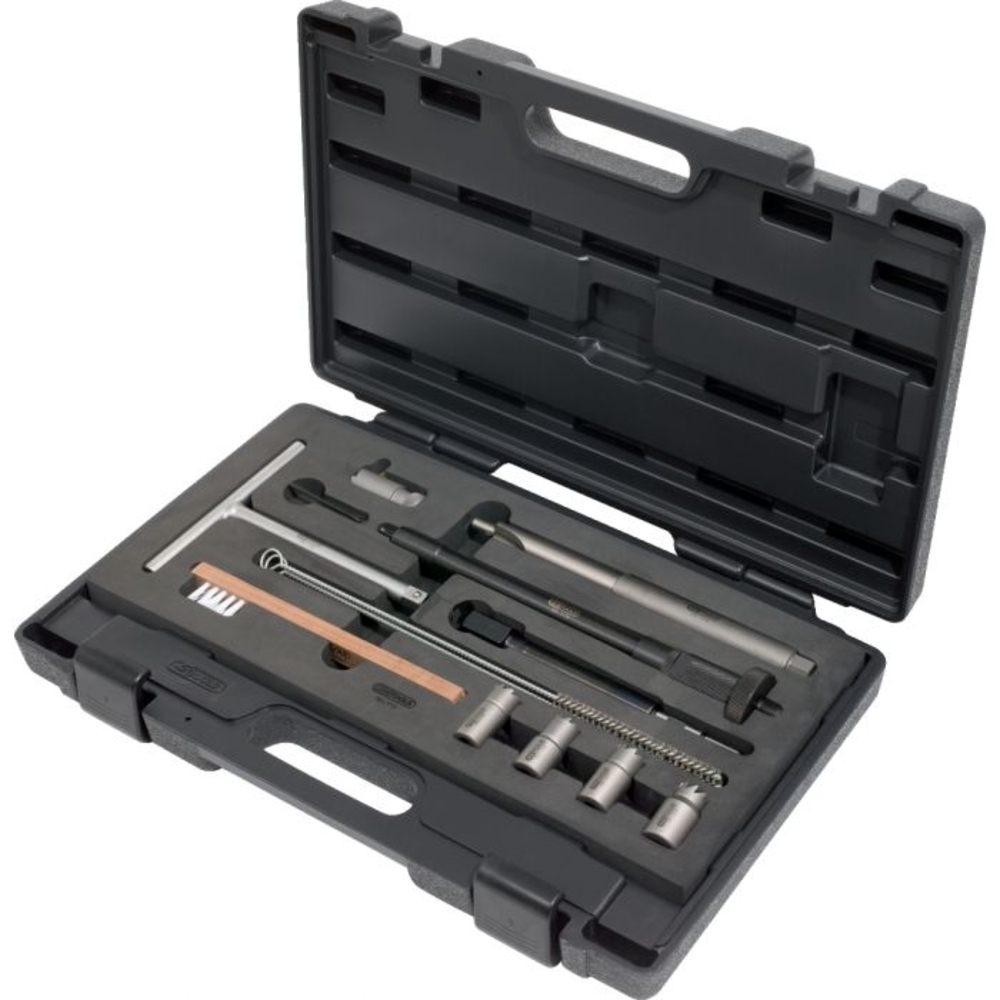 Kit de nettoyage pour sièges d injecteurs 13pcs KS TOOLS - 152.1170