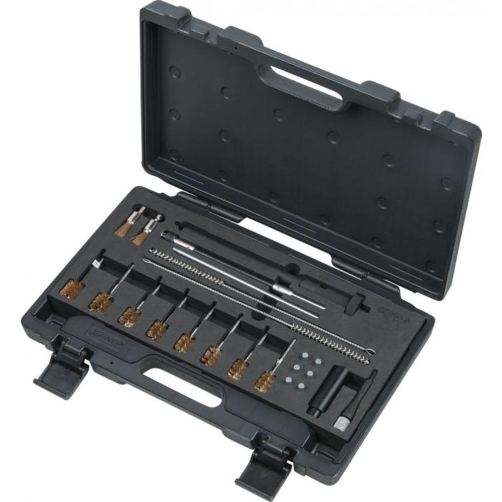 Kit de nettoyage de puits d'injection 23 pièces KS TOOLS - 152.1370