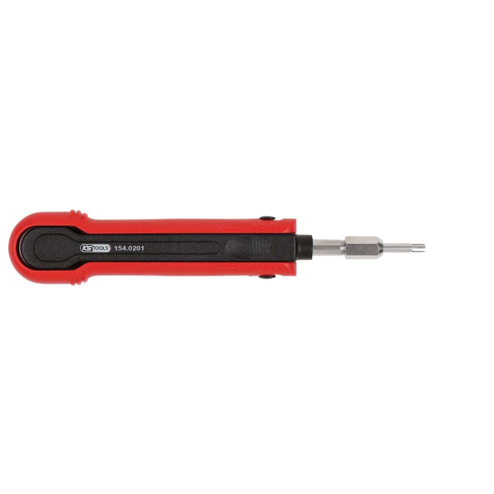 Extracteur universel de cosses pour connecteurs plats et ronds - 1,2 mm KS TOOLS - 154.0201