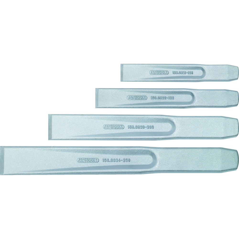 Jeu de 4 burins de mécanicien KS TOOLS - 156.0690