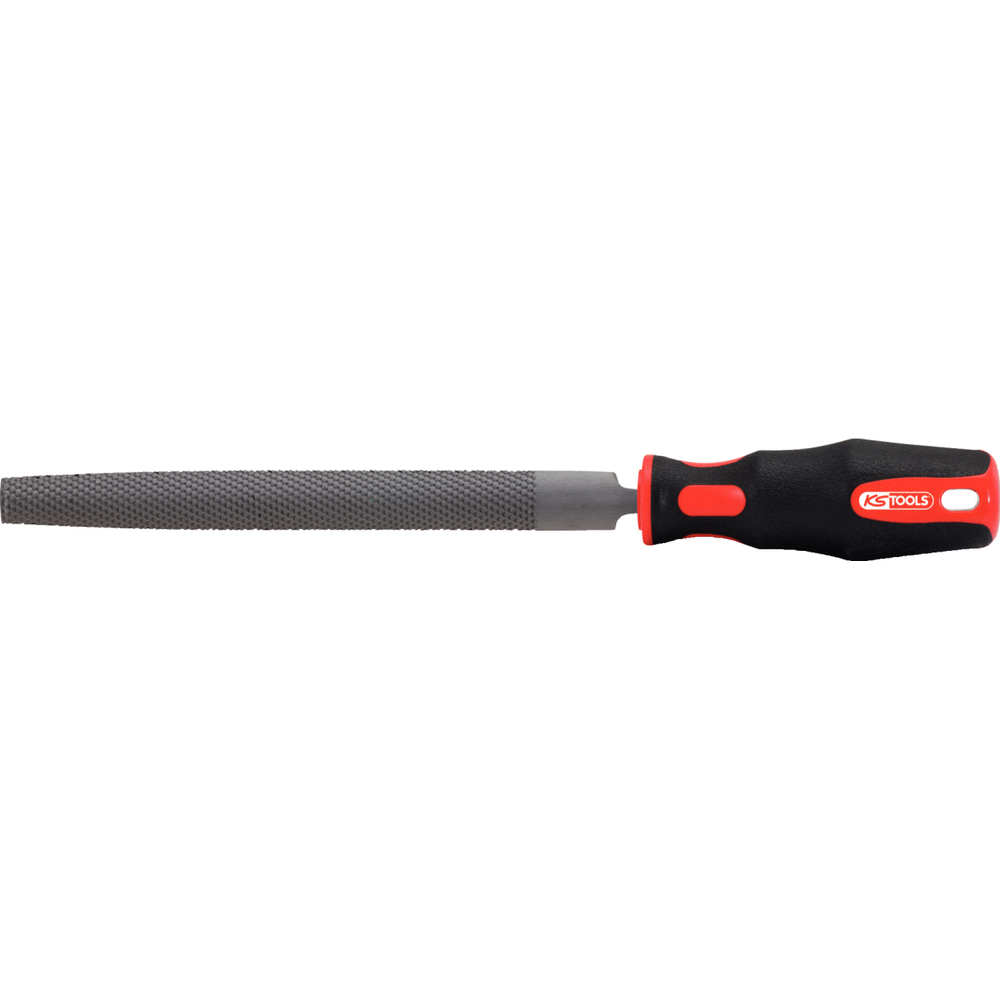 Lime demi-ronde bâtarde emmanchée 200 mm KS TOOLS - 157.0125