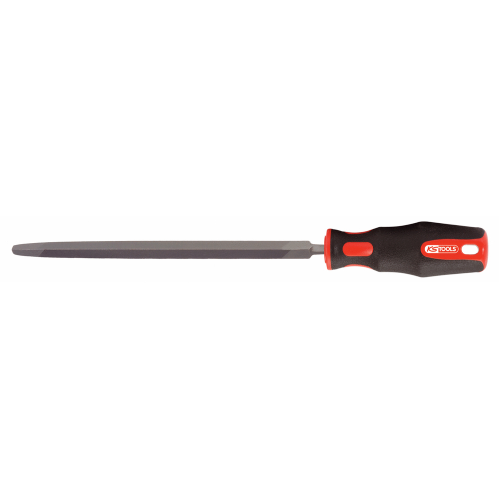 Lime d'affûtage tiers-point effilé demi-douce 100 mm KS TOOLS - 157.0912