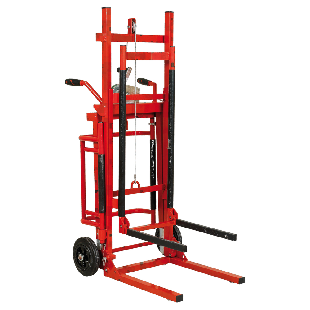 Lève chauffe-eau pliant avec berceau KS TOOLS - 160.0239