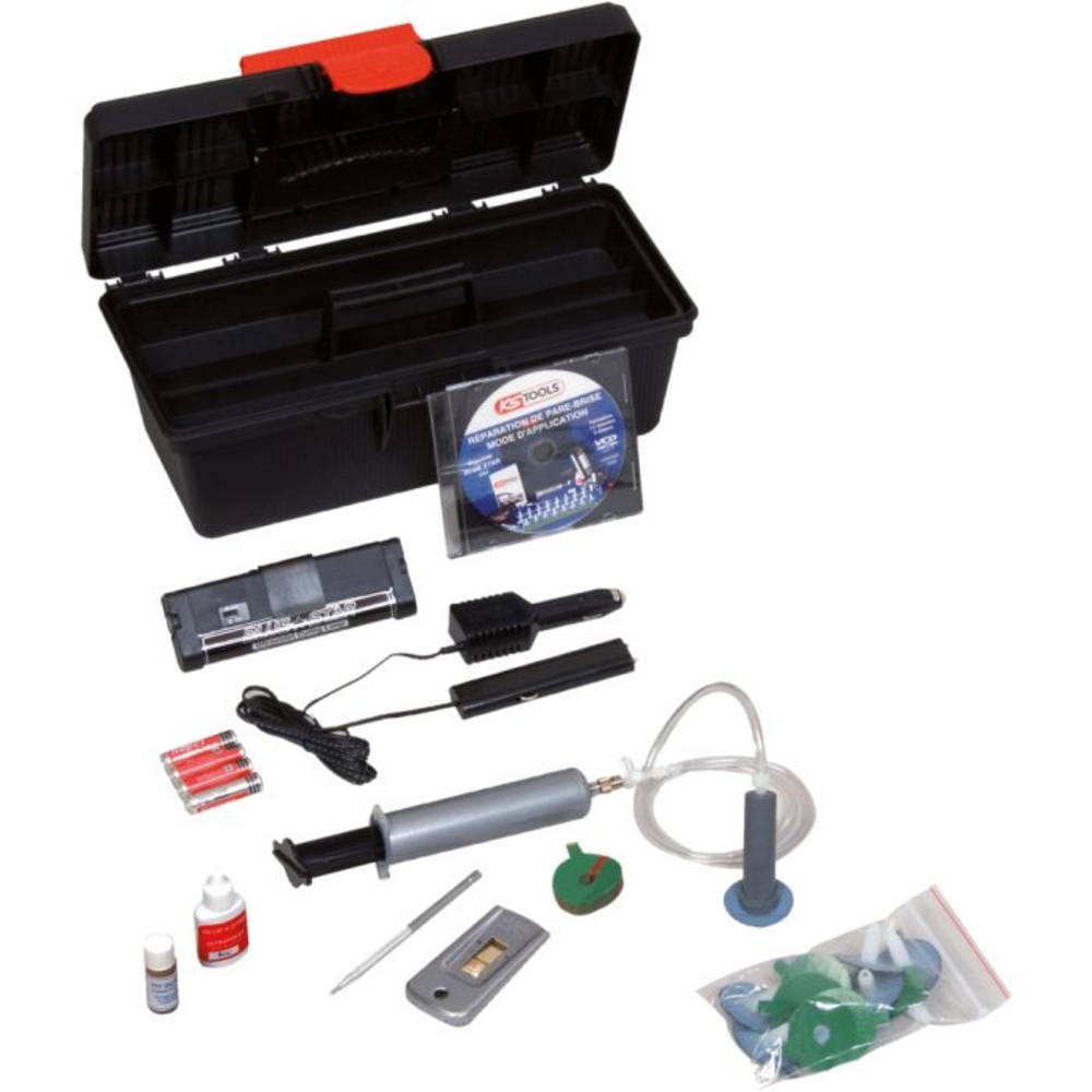 Kit de réparation pare-brise sans perceuse KS TOOLS - 160.0241