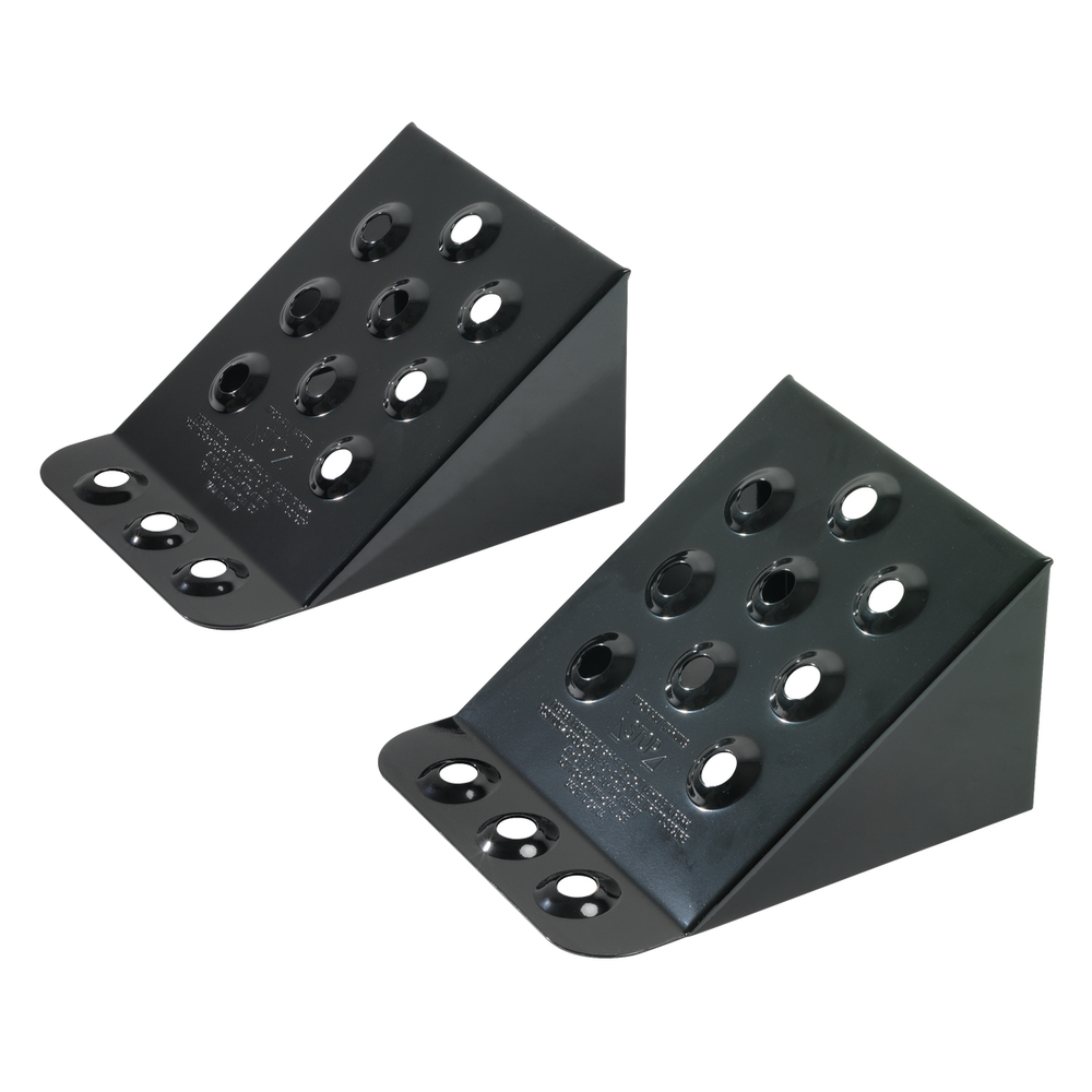 Paire de cales roues métallique PL 230 x 220 x 125 mm KS TOOLS - 160.0381