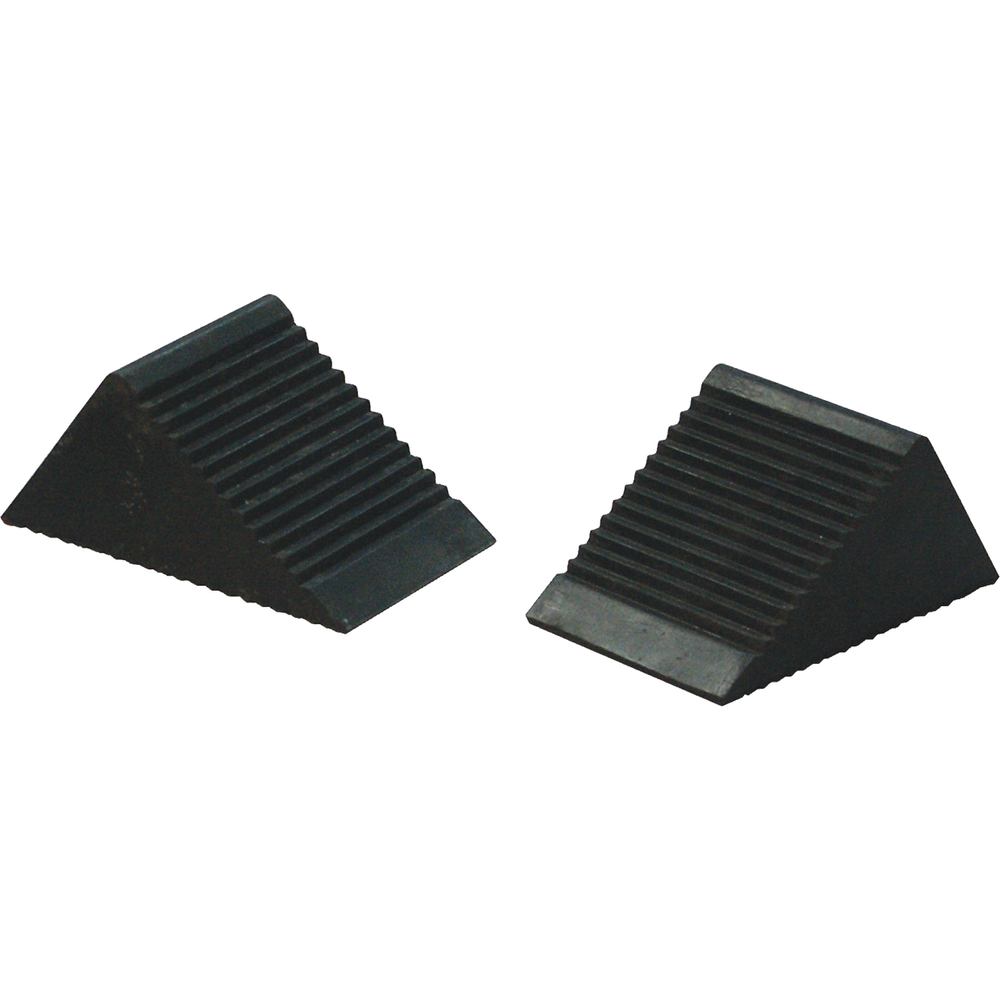 Paire de cales roues caoutchouc VL 105 x 75 x 75 mm KS TOOLS - 160.0382