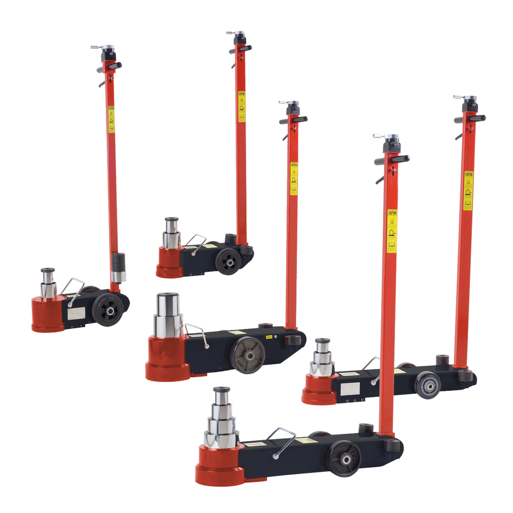 Cric hydropneumatique 40T/20T/10T - 0,8-1,2Mpa KS TOOLS - 160.0743