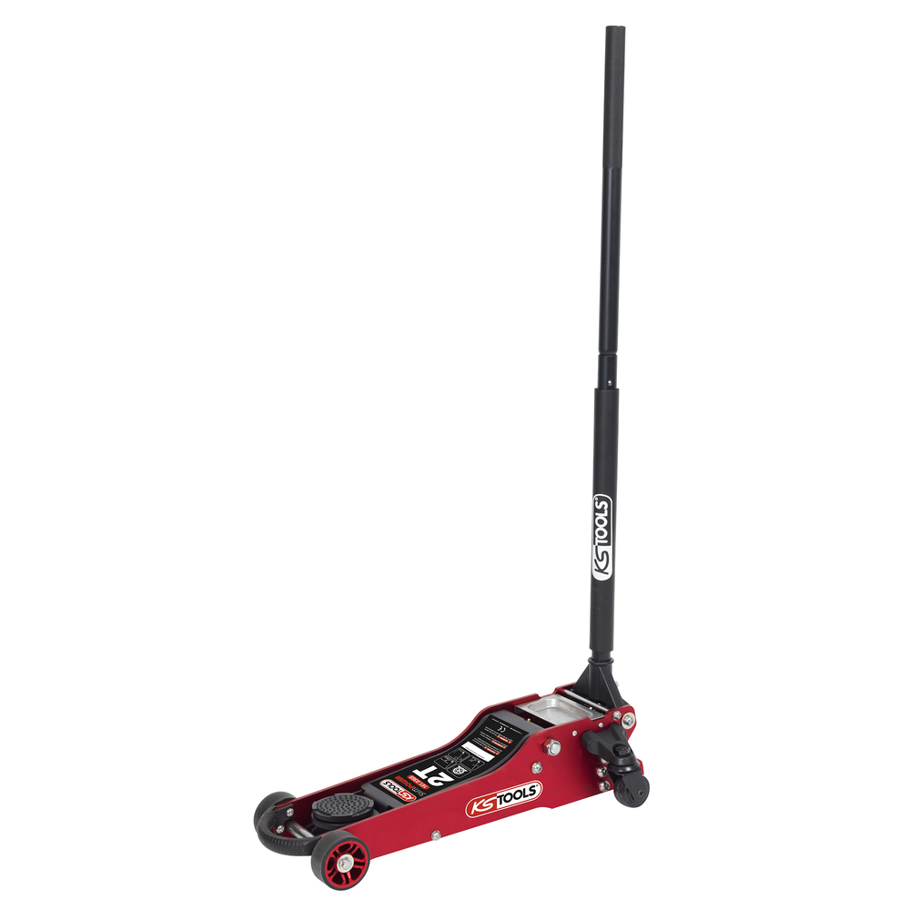 Cric hydraulique extra-bas SLIMpower Aluminium/Acier 2T KS TOOLS - 161.0365