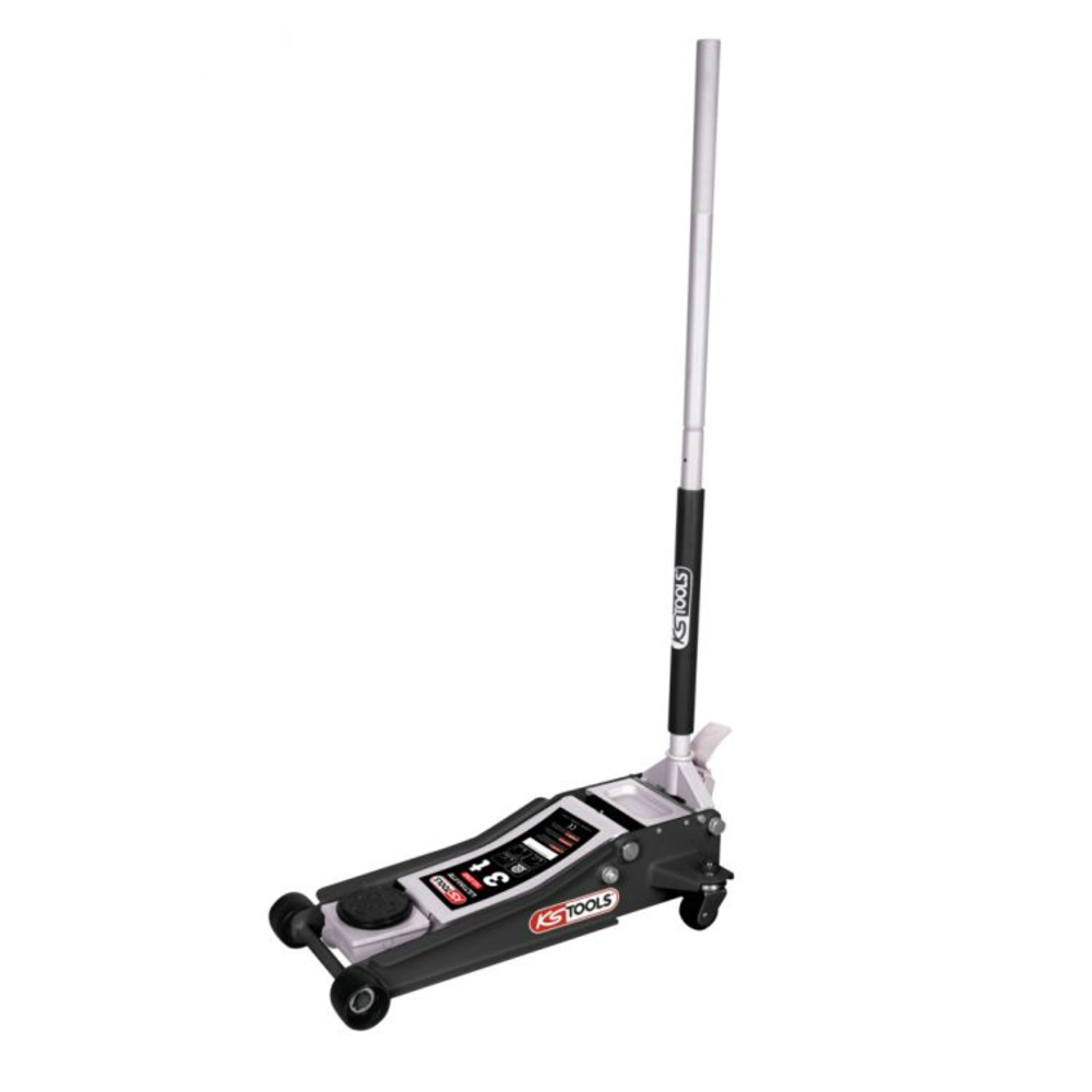 CRIC HYDRAULIQUE EXTRA-BAS ACIER ULTIMATE 3 T KS TOOLS - 163.0368