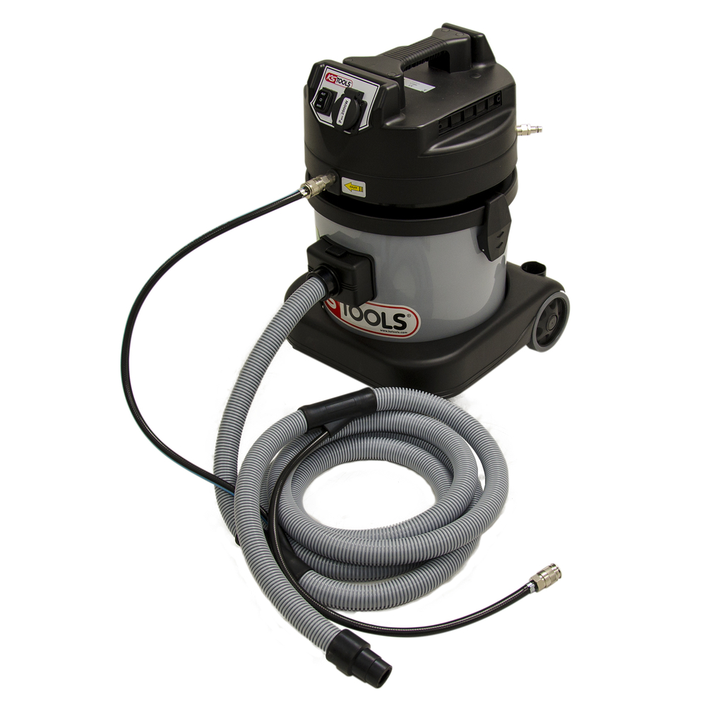 Centrale d'aspiration à cuve plastique 23L 1250W KS TOOLS - 165.0111