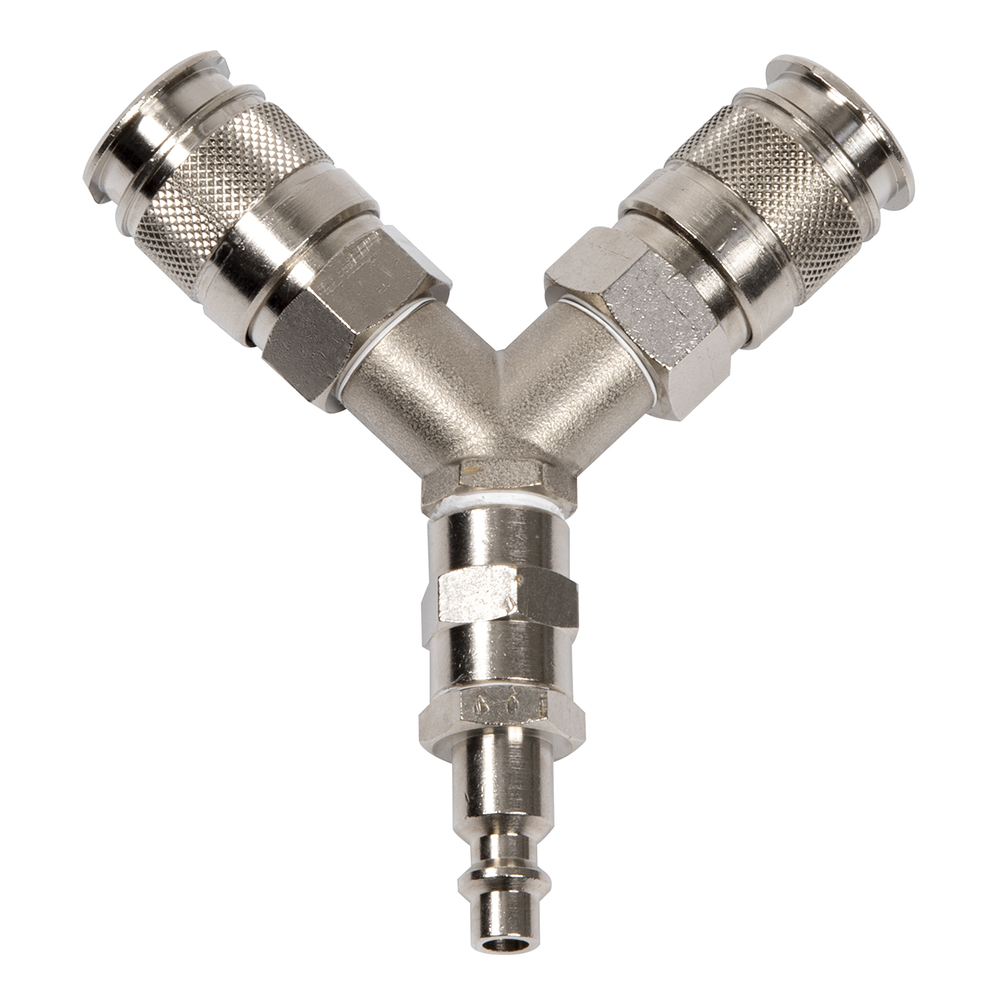 Raccord pneumatique Y pour connecter 2 outils pneumatiques KS TOOLS - 165.0117