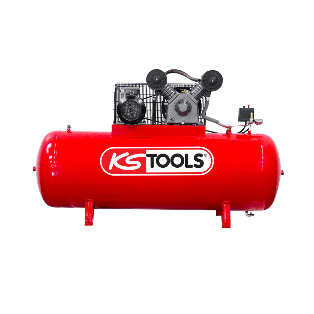 Compresseur 500L 10 bar 7,5CV 380V tri KS TOOLS - 165.0707