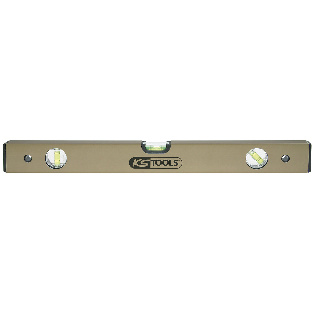 Niveau rectangulaire en aluminium anodisé 3 fioles 600 mm KS TOOLS - 204.5600