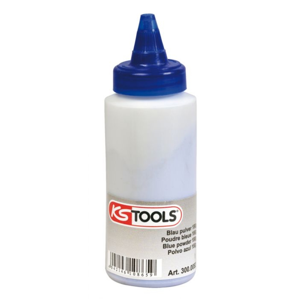 Biberon de poudre bleue pour traçeur 150 g KS TOOLS - 300.0082