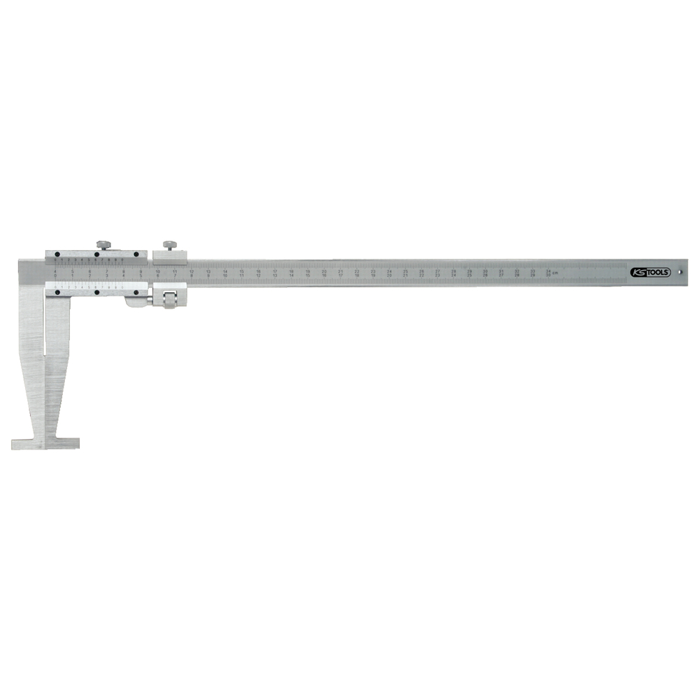 Calibre à coulisse en inox pour tambours de frein PL 0-500 mm KS TOOLS - 300.0530