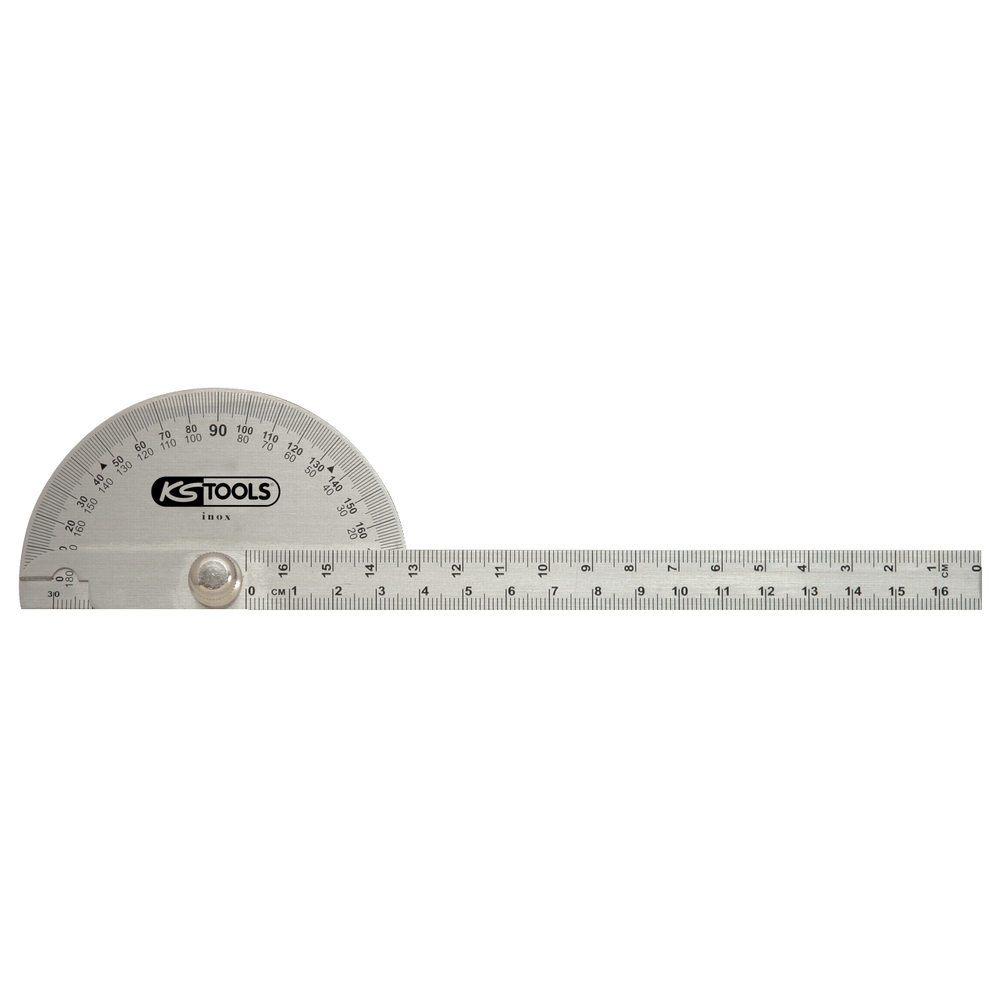 Reglet d'angle en inox 220 mm KS TOOLS - 300.0700