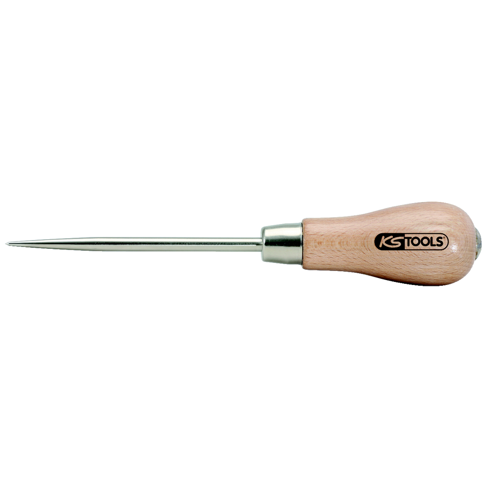 Poinçon avec lame traversante - manche en bois 6mm - L 190 KS TOOLS - 300.1081