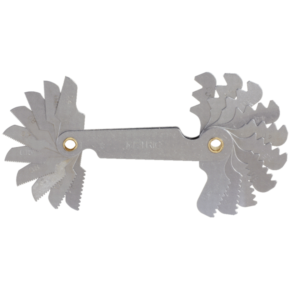 Jauge à filetage métallique 20pas KS TOOLS - 301.0095