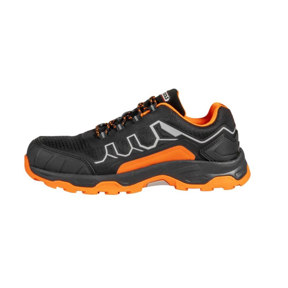 Chaussures de sécurité isolantes noires et oranges Modèle 10.12 - S3 SRC - KS TOOLS