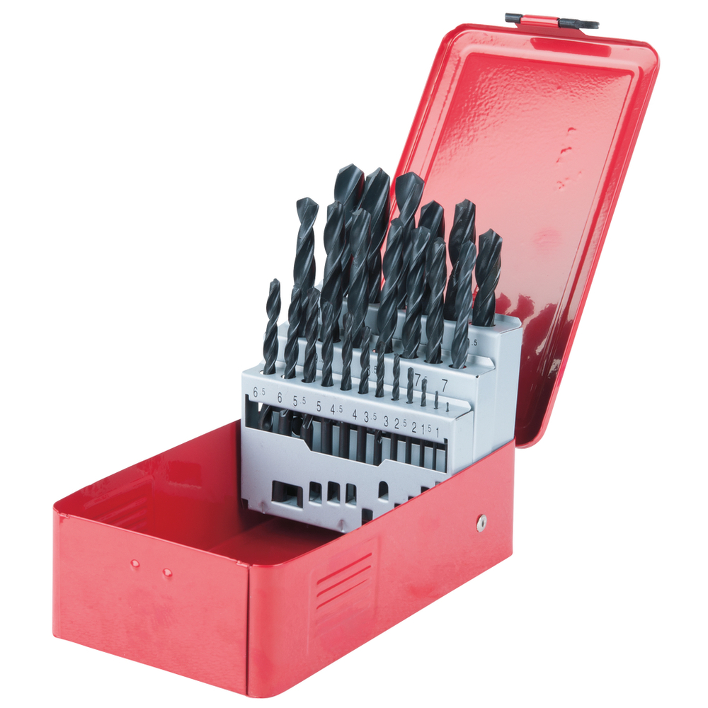 Coffret de 25 forets HSS laminés Diam.1,0-13,0 mm KS TOOLS - 330.1613