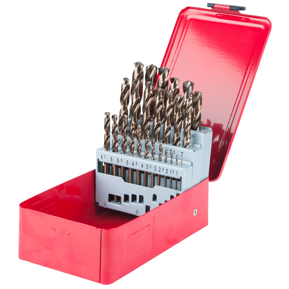 Coffret de 25 forets HSS-CO au cobalt Diam.1,0-13,0 mm KS TOOLS - 330.3613