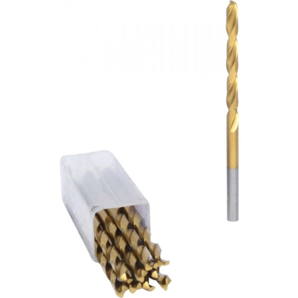 Lot de 10 forets HSS-Tin au titane, Ø3,0 mm KSTOOLS - 3304030