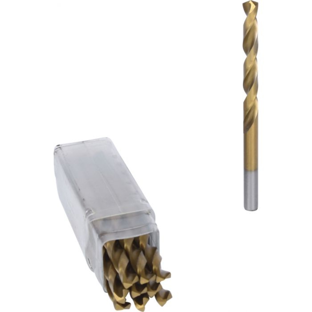 Lot de 10 forets HSS-Tin au titane, Ø6,5 mm KSTOOLS - 3304065