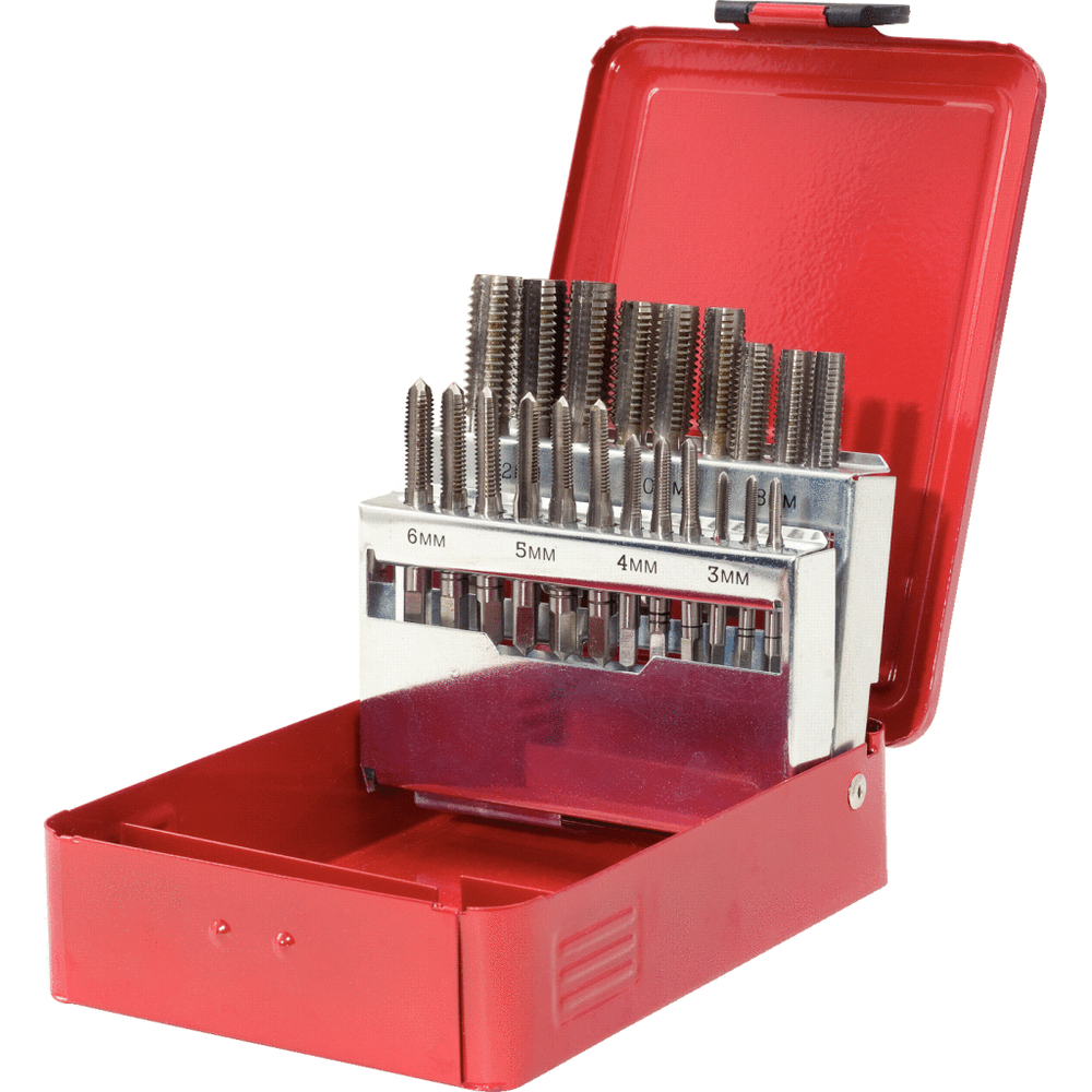 Jeu de tarauds HSS en 3 passes M3 à M12 KS TOOLS - 336.0621