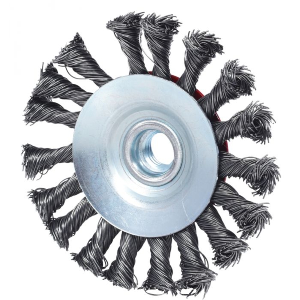 Brosse acier torsadé 0,5 mm Ø 100 mm KS TOOLS - 340.0048