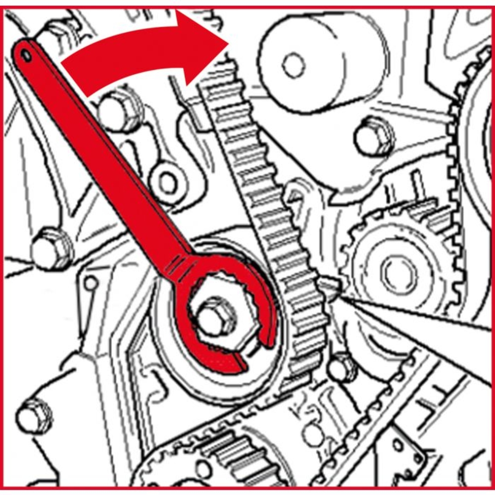 Jeu d’outils de calage - Audi Volkswagen (2,5 TDI) KS TOOLS - 400.1550
