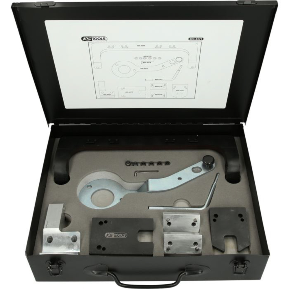 Jeu d'outils de calage moteur BMW-Mini Essence 1.2 1.5 2.0 3,0 17 pcs KS TOOLS - 400.4375