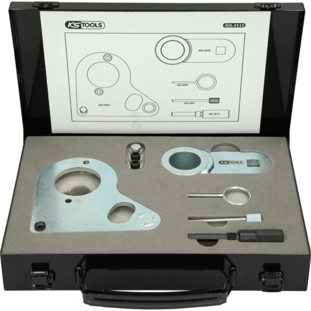 Jeu d'outils de calage moteur Renault Nissan Mercedes,Opel 1.6 5 pcs KS TOOLS - 400.4515