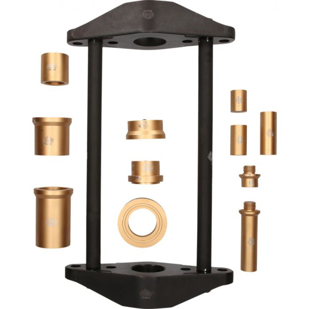 Jeu d'extracteur universel de pivot de fusée 45 t 12 pcs KS TOOLS - 440.0665