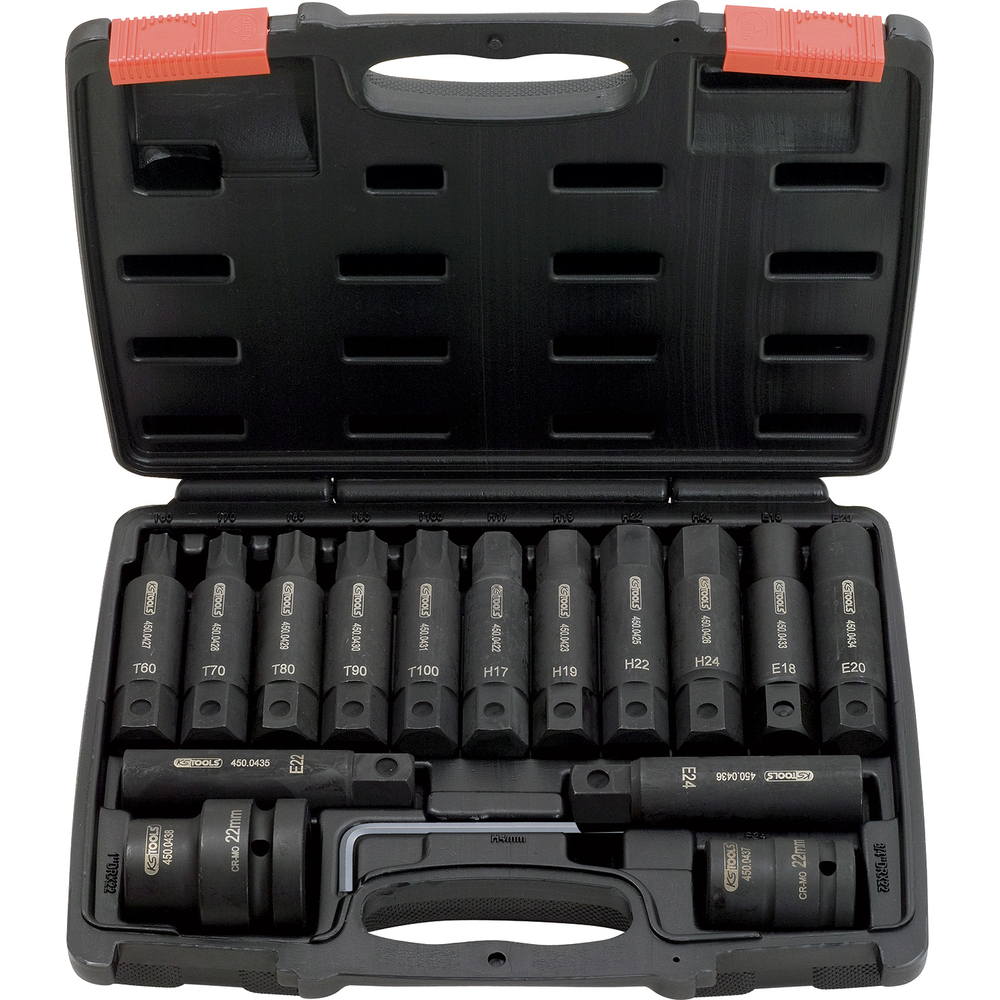 Embout à chocs 17 mm T100 KS TOOLS - 450.0431