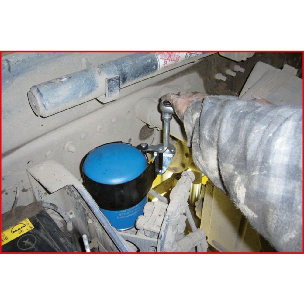 Clé à filtre acier Ø 105 - 118 mm KSTOOLS - 4550050