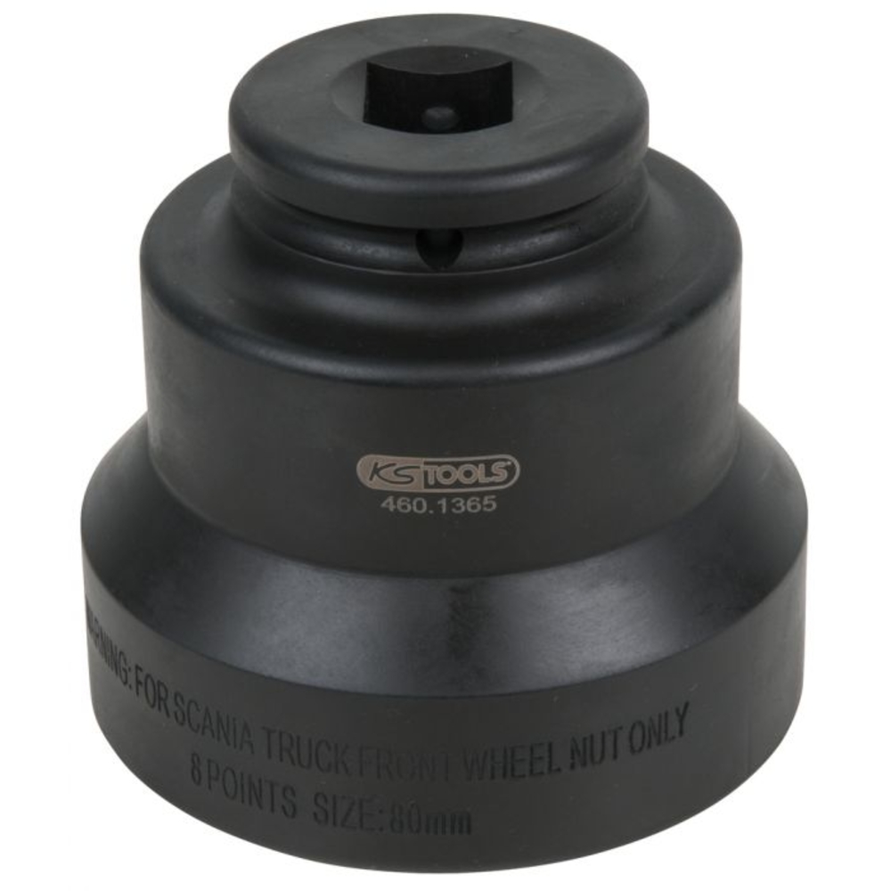 Douille 8 pans pour écrou d'essieu Scania, 80 mm KSTOOLS - 4601365