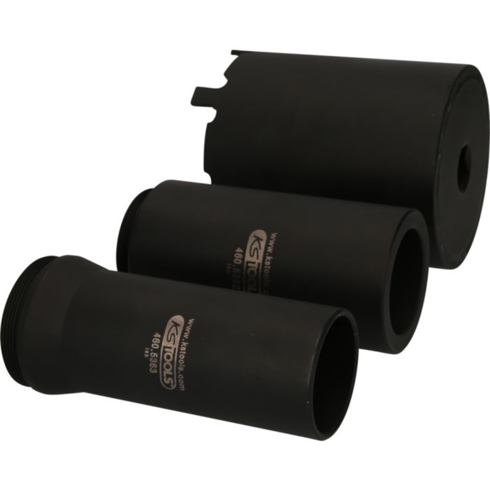 Jeu de douille à 6 ergots Ø 102 mm avec 2 tubes de centrage pour MAN, 3 pcs KSTOOLS - 4605360