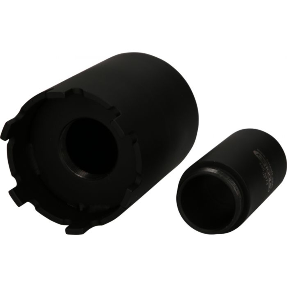 Jeu de douille à 6 ergots Ø 71,5 mm avec tube de centrage pour Mercedes, 2 pcs KSTOOLS - 4605380