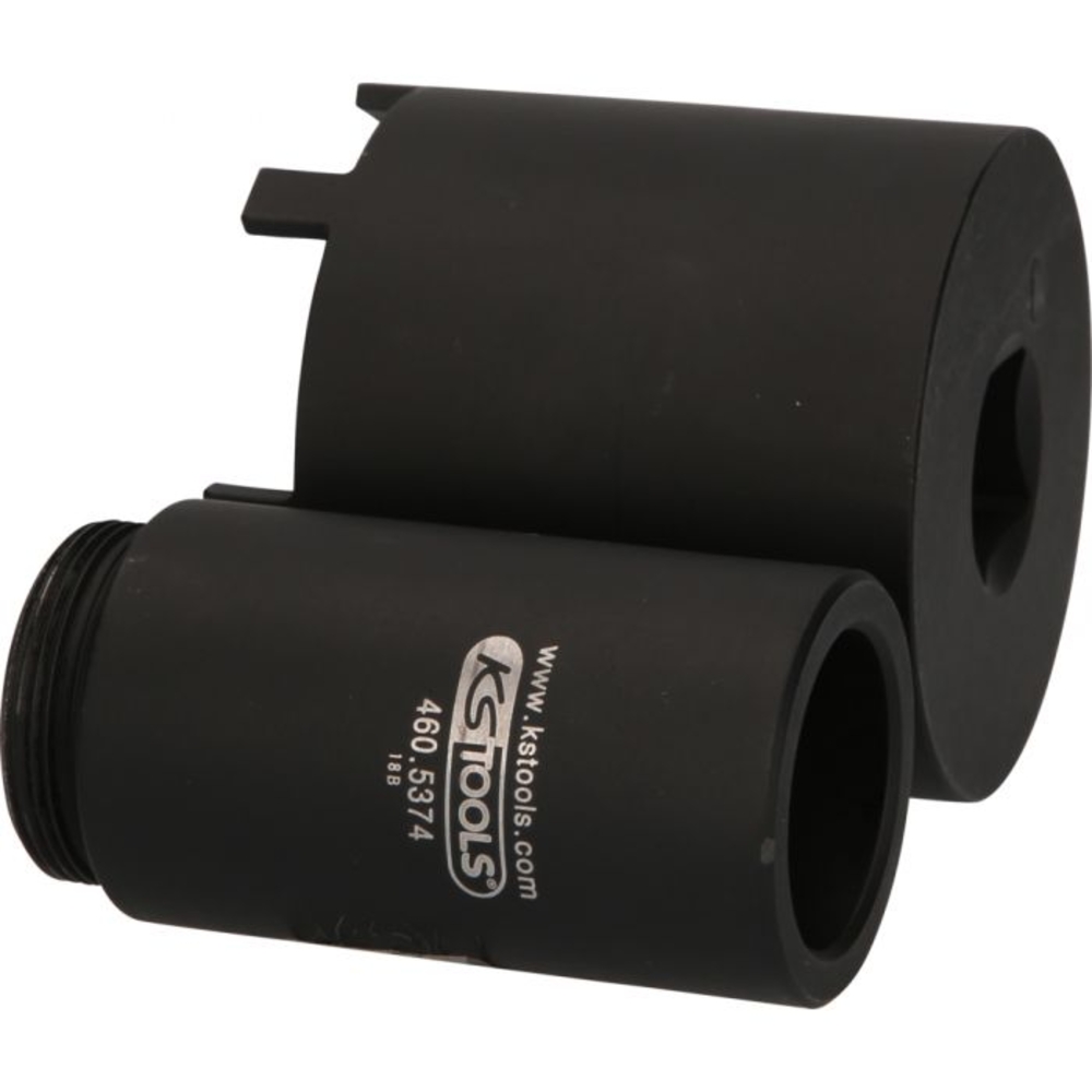 Jeu de douille à 6 ergots Ø 63 mm avec tube de centrage pour Mercedes, 2 pcs KSTOOLS - 4605625