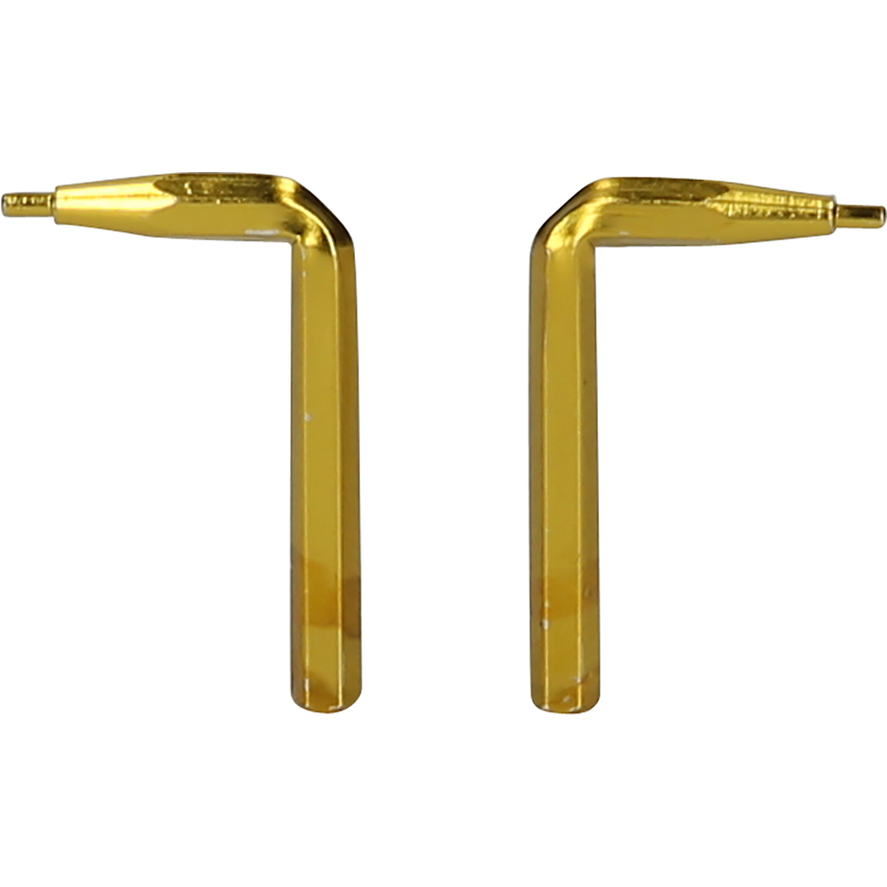 Pointes coudées pour pinces à circlips à double articulation 1,0mm 2 pcs KS TOOLS - 500.7018