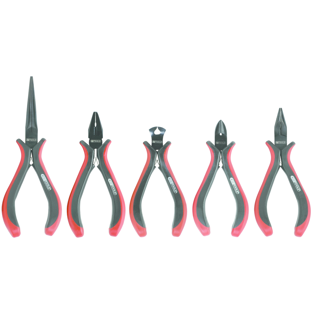Jeu de 5 pinces électroniques KS TOOLS - 500.7020