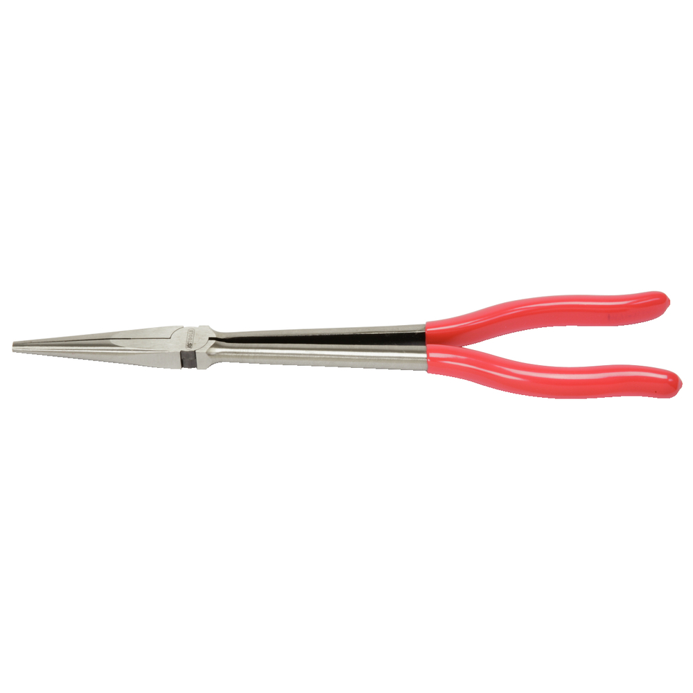 Pince électronique standard à bec demi-rond droit extra-longue 270mm KS TOOLS - 500.7051