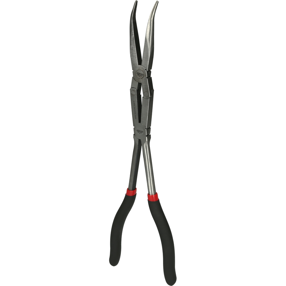 Pince à bec coudée à 45° à double articulation 335mm KS TOOLS - 500.7163