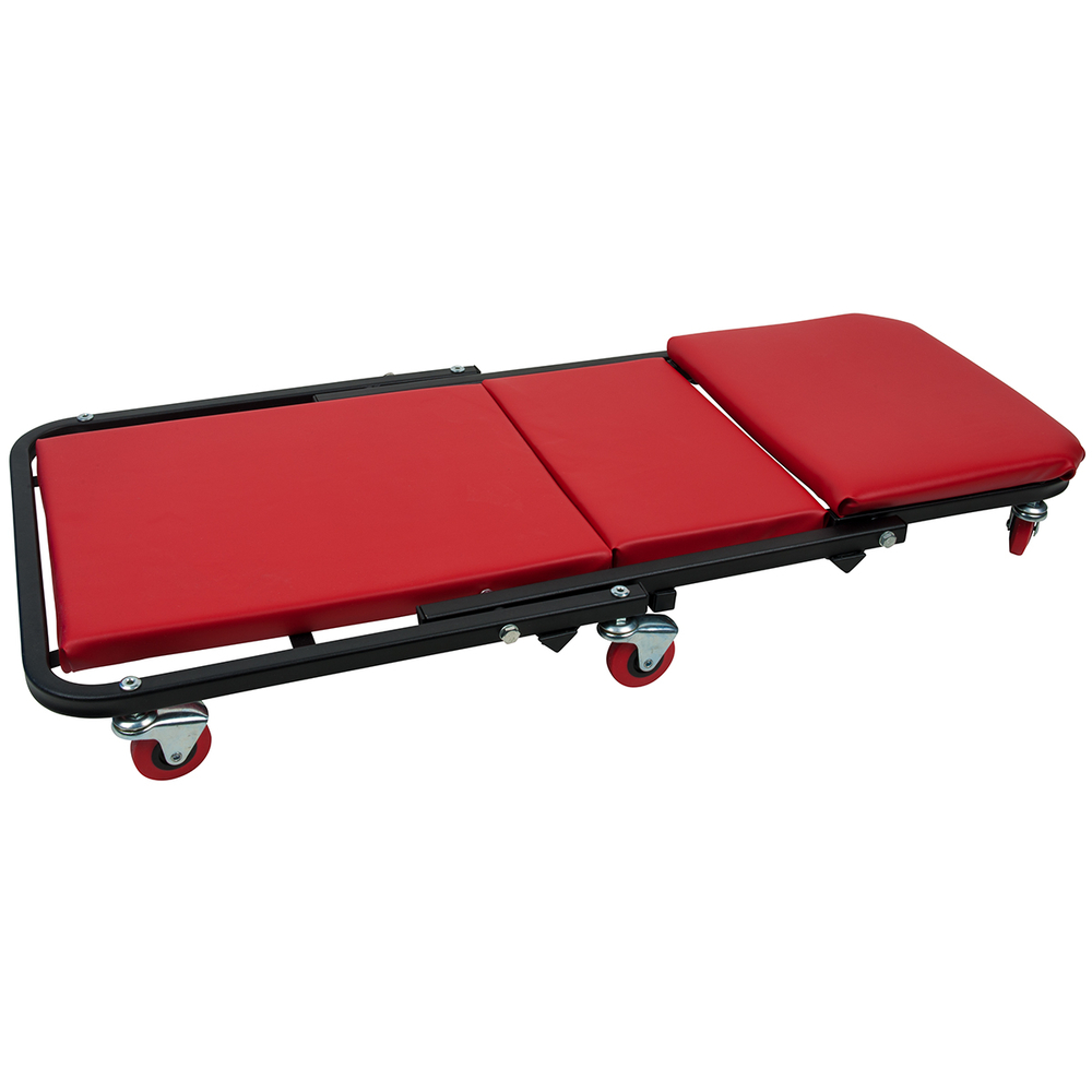 Chariot de visite convertible en siège d'atelier 1020x460mm KS TOOLS - 500.8011